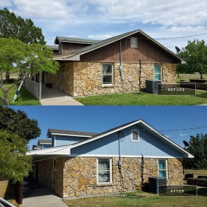 House Exterior Painting Before and After