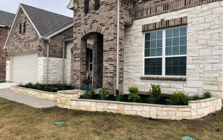 Custom Masonry Landscape Border