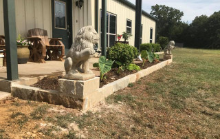 Rock Landscape Retaining Border