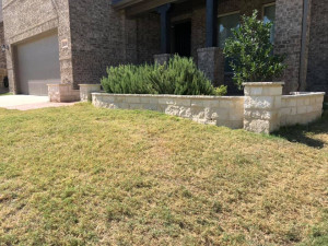 Flowerbed Stone Border Custom