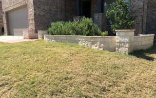 Flowerbed Stone Border Custom