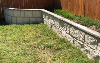 Stone Masonry Landscape Border Retaining Wall