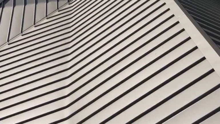 Standing Seam Metal Roof Installation