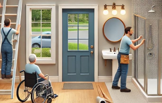 Aging in place ADA compliant home remodeling services