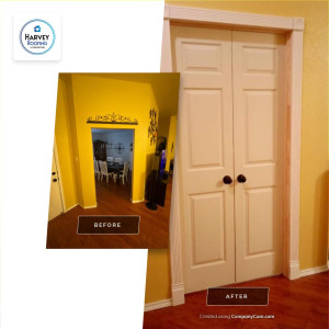 New Interior Door Installed