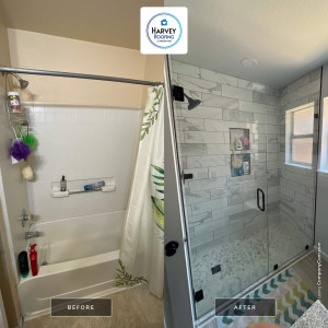 Bathroom Remodel Before and After