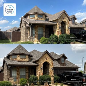 House Roof Replacement Before and After