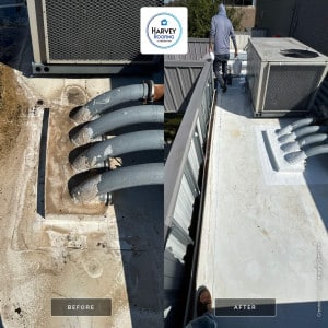 Silicone Coating Commercial Roof Maintenance