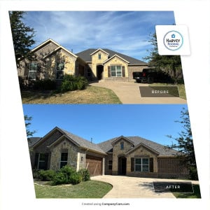 House Roof Replacement Before and After