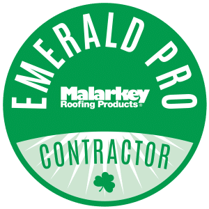 Logo - Malarkey Emerald Pro Contractor Badge