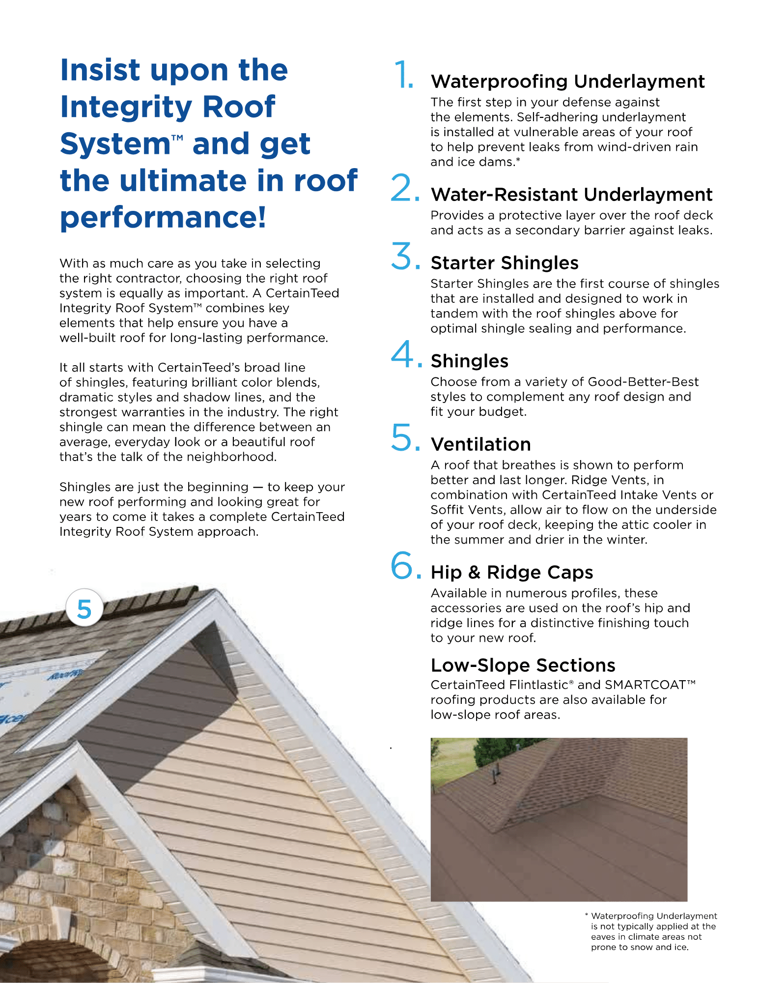 CertainTeed Integrity Roof System Infographic 2