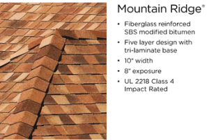 CertainTeed Mountain Ridge Hip and Ridge Shingles