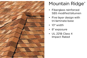 CertainTeed Mountain Ridge Hip and Ridge Shingles