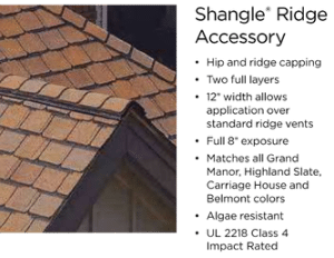 CertainTeed Shangle Ridge Hip and Ridge Shingle